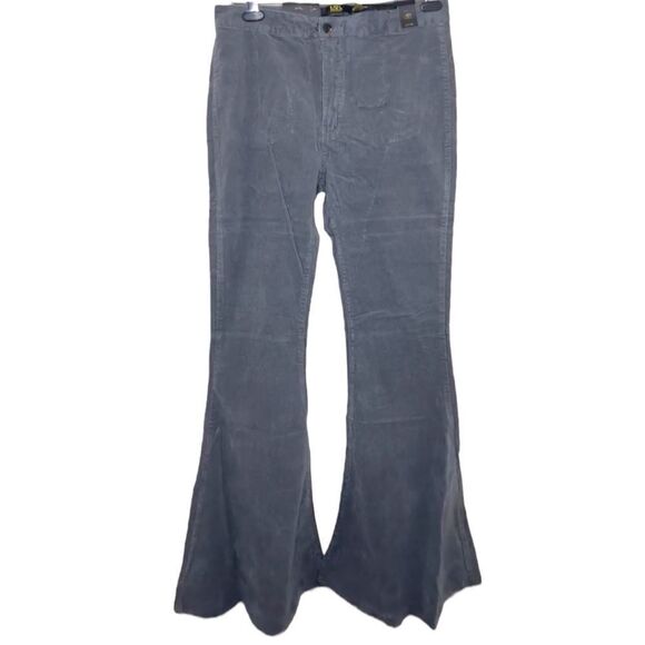 Gray Corduroy Flare Jeans | Stretch Boutique Fit | Plus Size | NEW | 18 - Picture 3 of 8